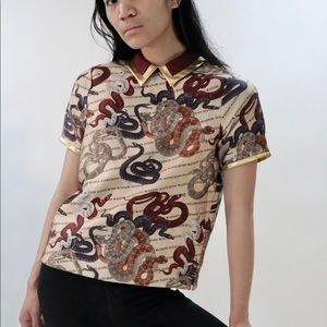 Scotch & Soda Snake Top